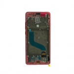 LCD + dotyk + rámeček pro pro Xiaomi Mi 9T Assembled červená (OEM)