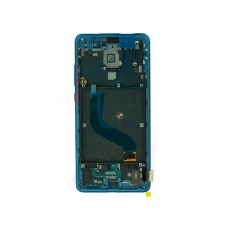 LCD + dotyk + rámeček pro pro Xiaomi Mi 9T Assembled modrá (OLED)