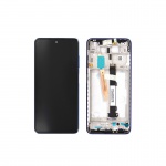 LCD + touch + frame for Xiaomi Poco X3 Cobalt blue (Service Pack)