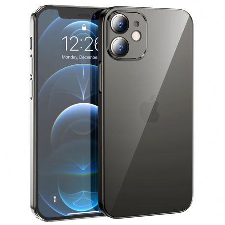 Hoco transparent case for iPhone 12 Mini Thin Series transparent black