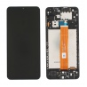 LCD + touch + frame for Samsung Galaxy A12 A125 2020 black (Service Pack)