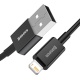 Baseus Superior Series fast charging cable USB/Lightning 2.4A 1m black