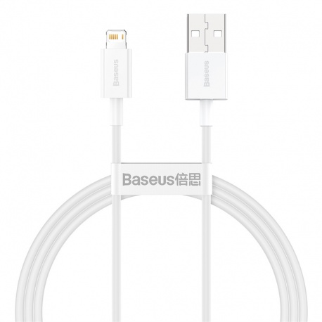 Baseus Superior Series fast charging USB/Lightning cable 2.4A 1m white