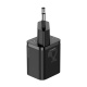 Baseus Super Si quick charger 1C 25W EU + Type-C/Type-C 3A 1m cable black