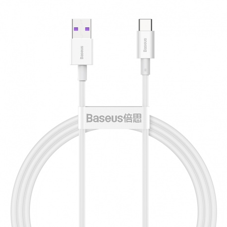 Baseus Superior Series fast charging cable USB/Type-C 66W 1m white