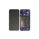 LCD + dotyk + rámeček + bat. pro Huawei Honor 20/ Nova 5T Midsummer fialová (Service Pack)
