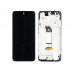 LCD + touch + frame for Xiaomi Poco M3 Pro Tarnish black (Service Pack)