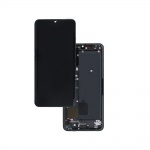 LCD + touch + frame for Xiaomi Mi Note 10 / 10 Pro Tarnish Black (Service Pack)