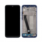 LCD + touch + frame for Xiaomi Redmi 7 blue (OEM)