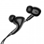 Hoco headphones with USB-C connector M83 black