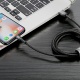 Baseus charging/data cable (Special Edition) Lightning 2.4A 1m Cafule black