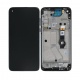 LCD + touch + frame for Motorola G8 Power black (Service Pack)