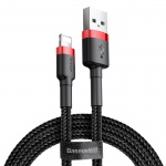 Baseus Cafule Cable USB/Lightning 2.4A 3m Red-Black
