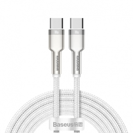 Baseus Cafule Series charging/data cable USB-C to USB-C 2m 100W white