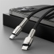 Baseus Cafule Series nabíjecí / datový kabel USB-C na Lightning PD 20W 1m, černá