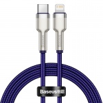 Baseus Cafule Series Metal Data Cable Type-C/Lightning PD 20W 1m Purple