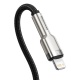 Baseus Cafule Series charging / data cable USB-C to Lightning PD 20W 2m, black
