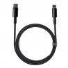 Baseus Tungsten Gold fast charging/data cable USB-C to Lightning PD 20W 1m, black