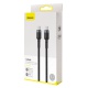 Baseus Cafule Series charging/data cable USB-C/USB-C 100W 2m gray-black