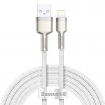Baseus Cafule Series Metal Data Cable USB to iP 2.4A 2m White