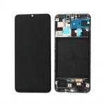 LCD + dotyk + rámeček pro Samsung Galaxy A50 A505 černá (Aftermarket)