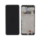LCD + touch + frame for Samsung Galaxy A22 4G 2021 A225 black (Service Pack)