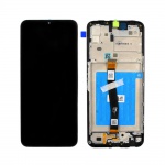 LCD + touch + frame for Samsung Galaxy A22 5G 2021 A226 black (Service Pack)
