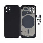 Back Cover for Apple iPhone 12 Mini (Black)