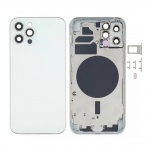 Back Cover for Apple iPhone 12 Pro (Silver)