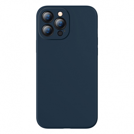 Baseus pouzdro pro iPhone 13 Pro Liquid Gel modrá