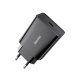 Baseus USB-C 20W Speed Mini charging adapter in black