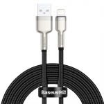 Baseus Cafule Series nabíjecí / datový kabel Lightning 2,4A 2m černá