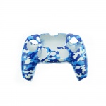 PS5 herní plastový obal pro ovladač konzole Camouflage modrá