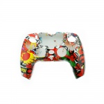 PS5 Game Handle Electroplating Hard Shell Camouflage Red
