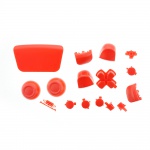 PS5 spare plastic buttons 16pcs red