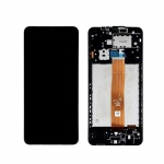 LCD + touch + frame for Samsung Galaxy A12 Nacho A127 black (Service Pack)