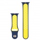 RhinoTech sports strap for Apple Watch 38/40/41mm, Blue-yellow
