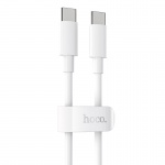 Hoco High-Power 100W Charging Data Cable Type-C To Type-C 1M White