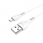 Hoco Cool Power Charging Data Cable for Micro USB 1M White