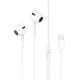 Hoco headphones with volume control and microphone Lightning M1 Max Crystal white