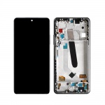 LCD + touch + frame for Xiaomi Poco F3 black (Service Pack)