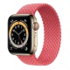 COTECi nylonový řemínek 170 mm pro Apple Watch 42/44/45/49mm zářivě růžová