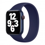 COTEetCI Liquid Silicone Band 135 mm For Apple Watch 38/40/41 mm Midnight Blue