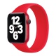 COTECi silikonový řemínek 170 mm pro Apple Watch 42/44/45/49mm červená