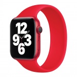 COTEC silicone strap 170 mm for Apple Watch 42/44/45/49mm red