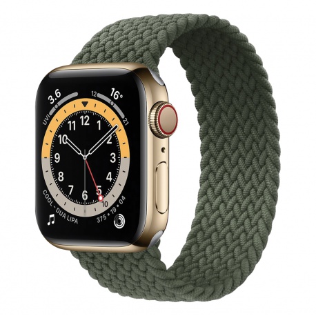 COTECi nylonový řemínek 161 mm pro Apple Watch 38/40/41mm zelená