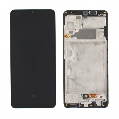 LCD + touch + frame for Samsung Galaxy A32 4G 2021 A325 black (Service Pack)