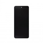 LCD + dotyk + rámeček pro Samsung Galaxy A51 A515 černá (OLED)