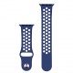 RhinoTech sports strap for Apple Watch 38/40/41mm, Blue and White