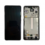 LCD + touch + frame for Samsung Galaxy A52s 5G A528 5G 2021 Awsome mint (Service Pack)